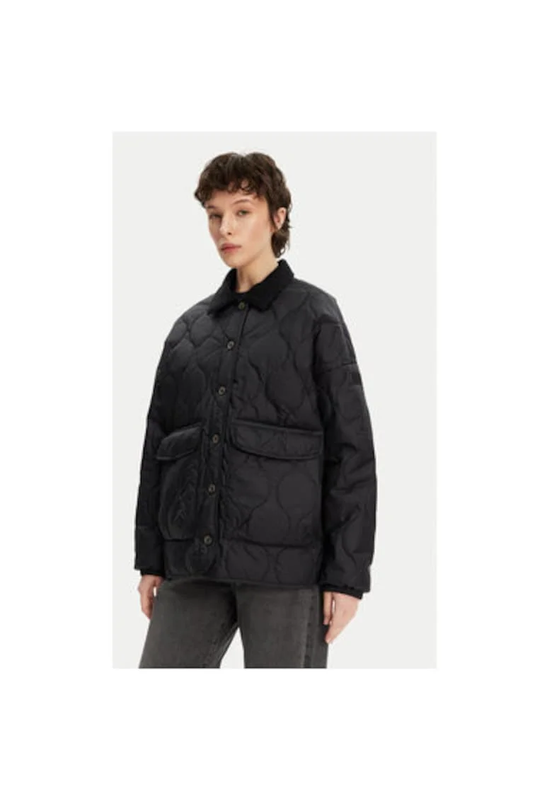 Jacheta dama  NP0A4IFA9411, Poliester, Negru, Negru