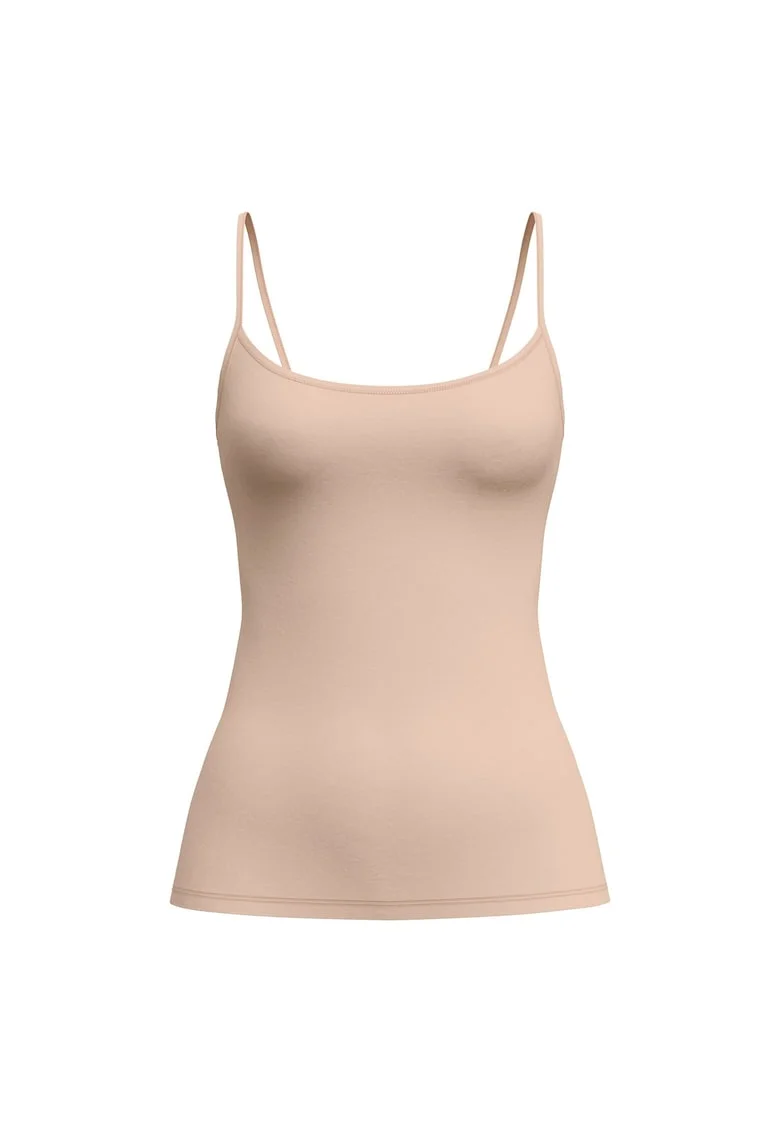 Top cu aspect neted, Bej