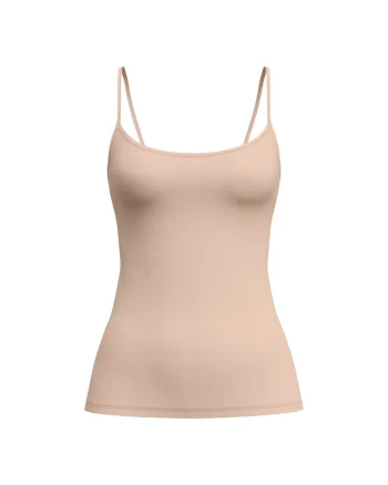 Top cu aspect neted, Bej