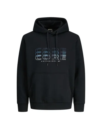 Hanorac JACK &JONES Fusion Branding Hood 49160, Gri