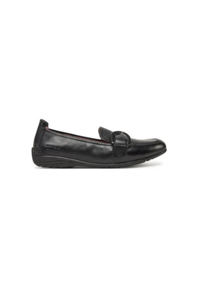 Espadrile dama  74819, Piele naturala, Negru