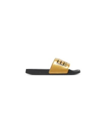 Slapi unisex  Emporio Armani, 7X000108 AF15118, Sintetic, 35 EU, Auriu