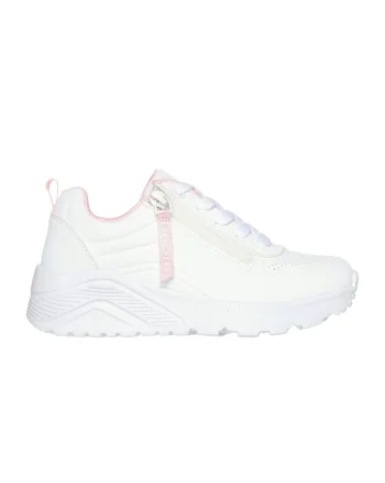Pantofi sport  Uno Lite - Easy Zip 49069, Alb