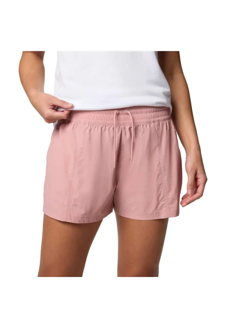 Pantaloni scurti  roz, nailon, pentru sportivi