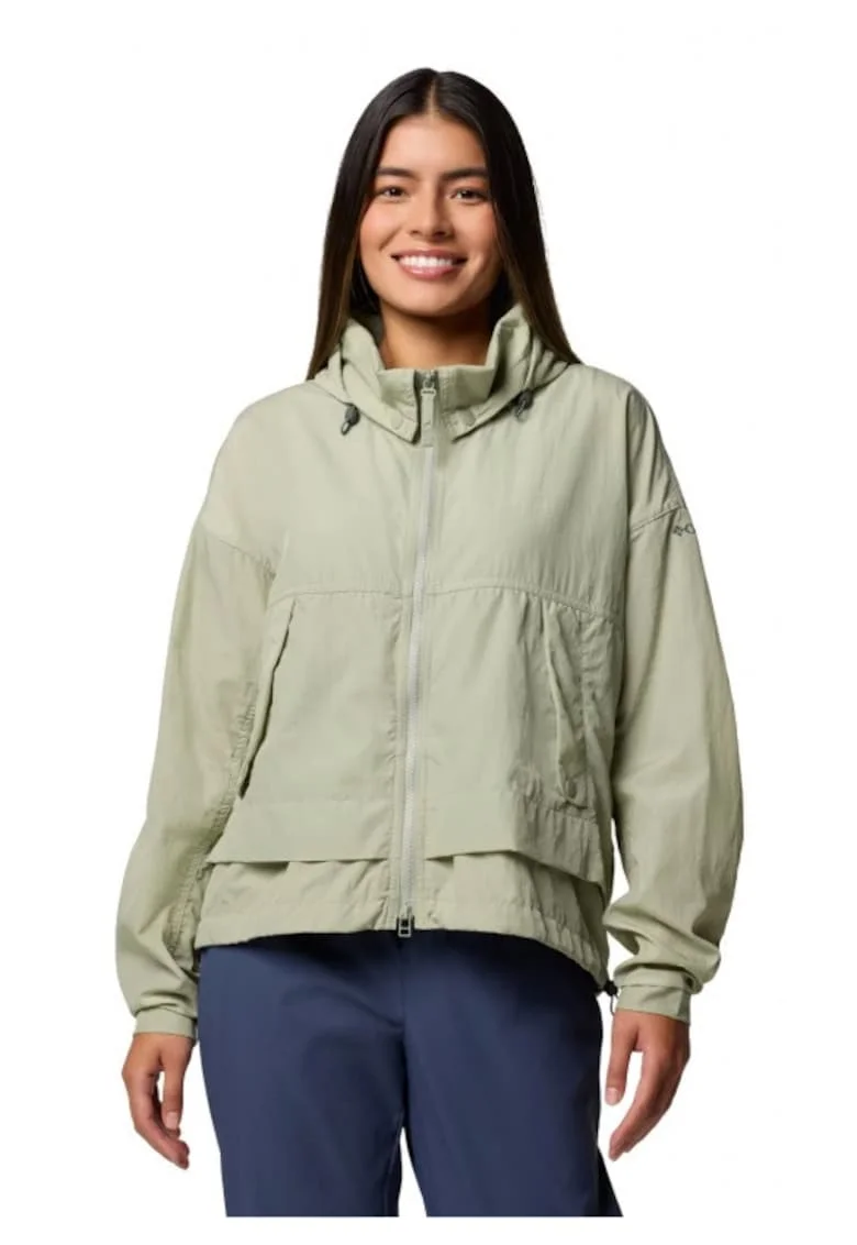 Jacheta sport dama  Paracutie II, nylon, verde