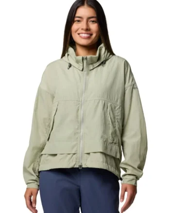 Jacheta sport dama  Paracutie II, nylon, verde