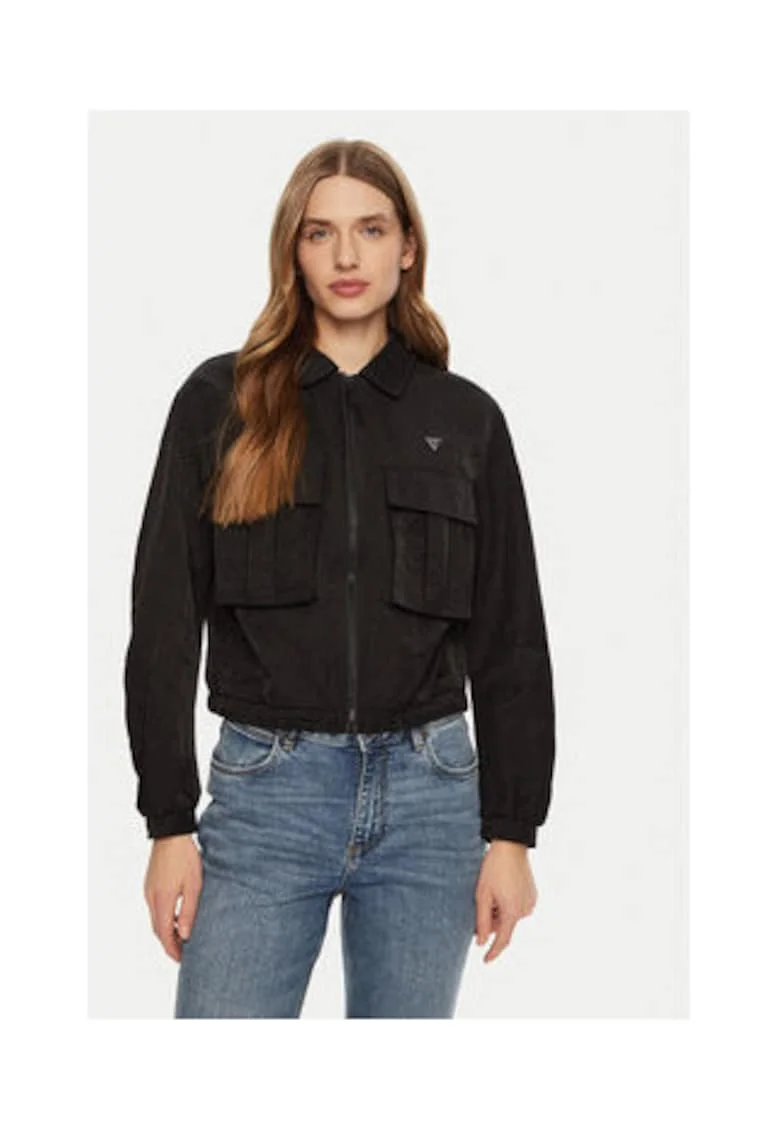 Jacheta cu model uni si buzunare