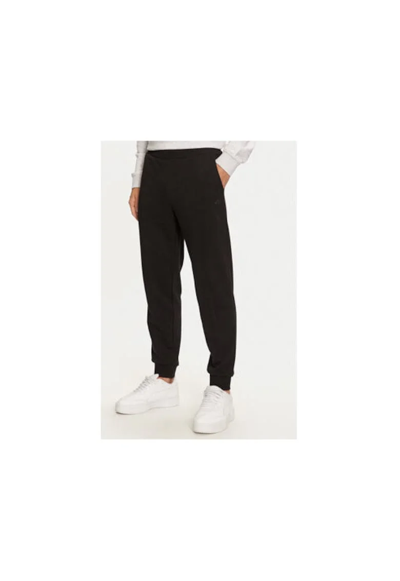 Pantaloni trening Negru Regular Fit, Negru