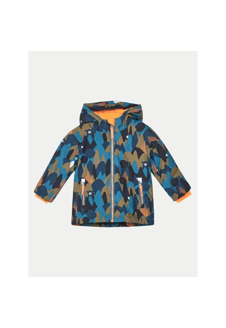 Geaca ski baieti,  304122316, Poliester, Multicolor, Multicolor