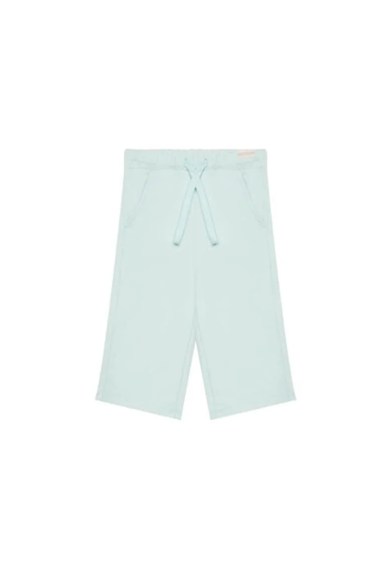Pantaloni de trening fete  3UNIGF04P, Bumbac, 90 CM, Verde
