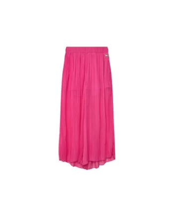 Fusta-pantaloni cu model plisat