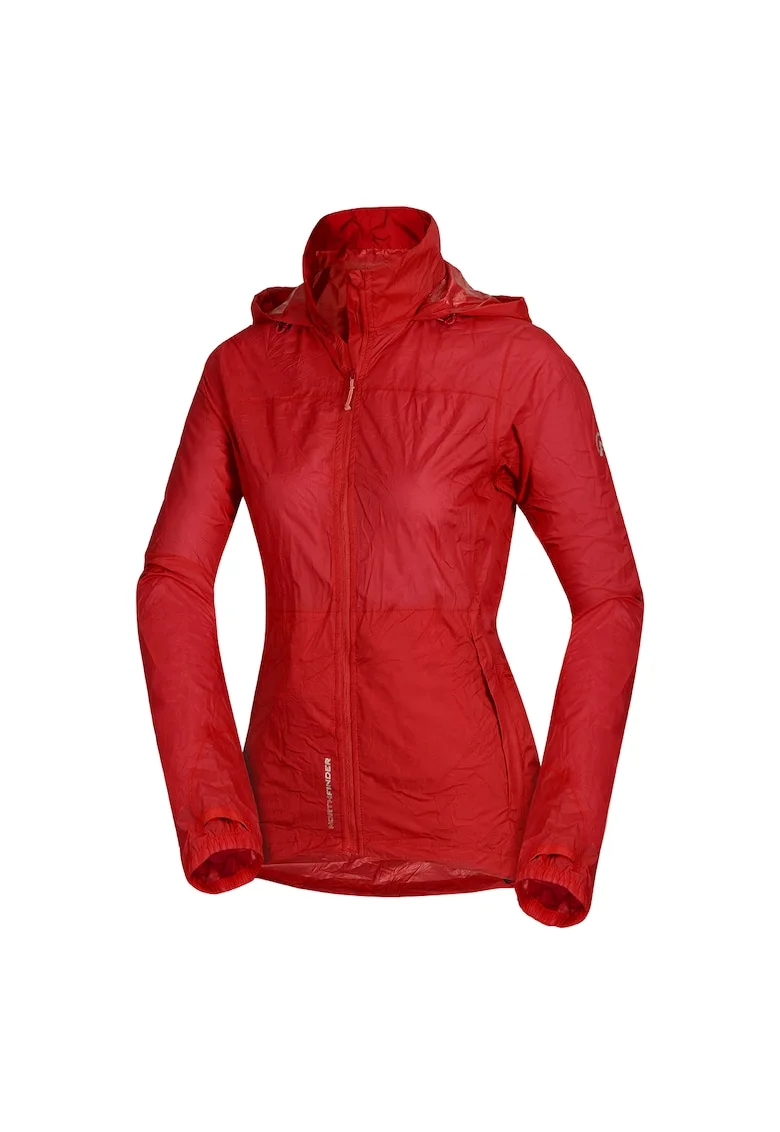 Jacheta femei impermeabila  Northkit BU-4268OR, Rosu
