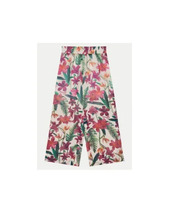 Pantaloni cu croiala dreapta, Multicolor