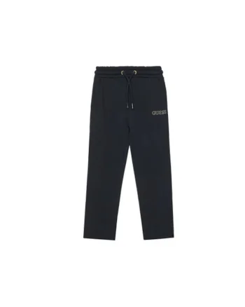 Pantaloni de trening din bumbac cu logo discret