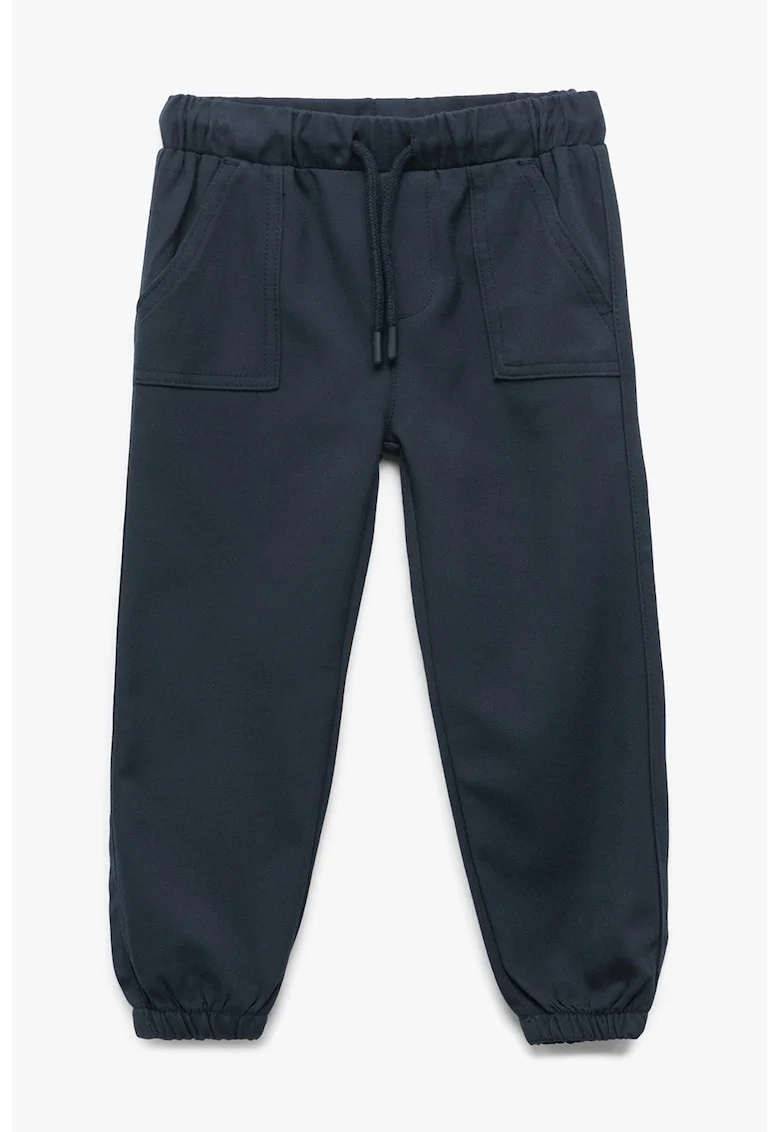 Pantaloni jogger uni, Albastru ultramarin