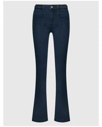 Blugi dama,  Model Bootcut, Bleumarin
