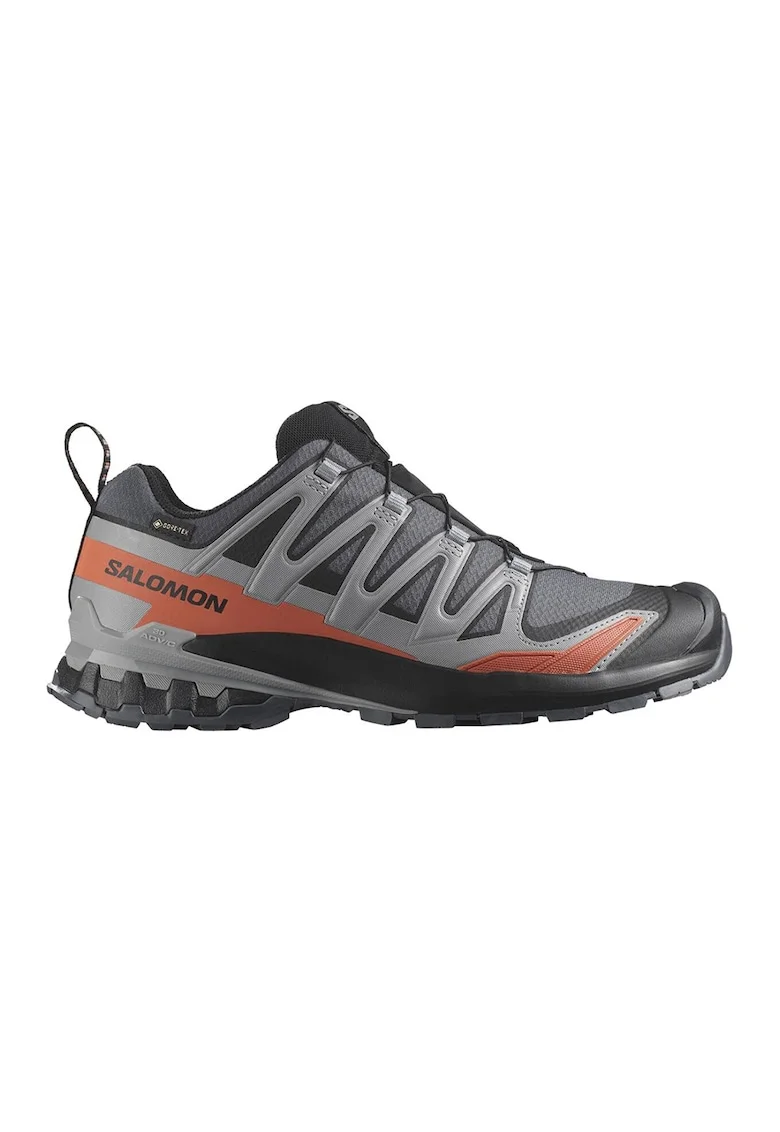 Pantofi cu tehnologie Gore-Tex pentru alergare pe teren accidentat Xa Pro 3D V9, Negru/Gri/Portocaliu
