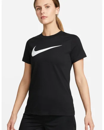Tricou cu imprimeu logo, poentru fotbal, Alb/Negru