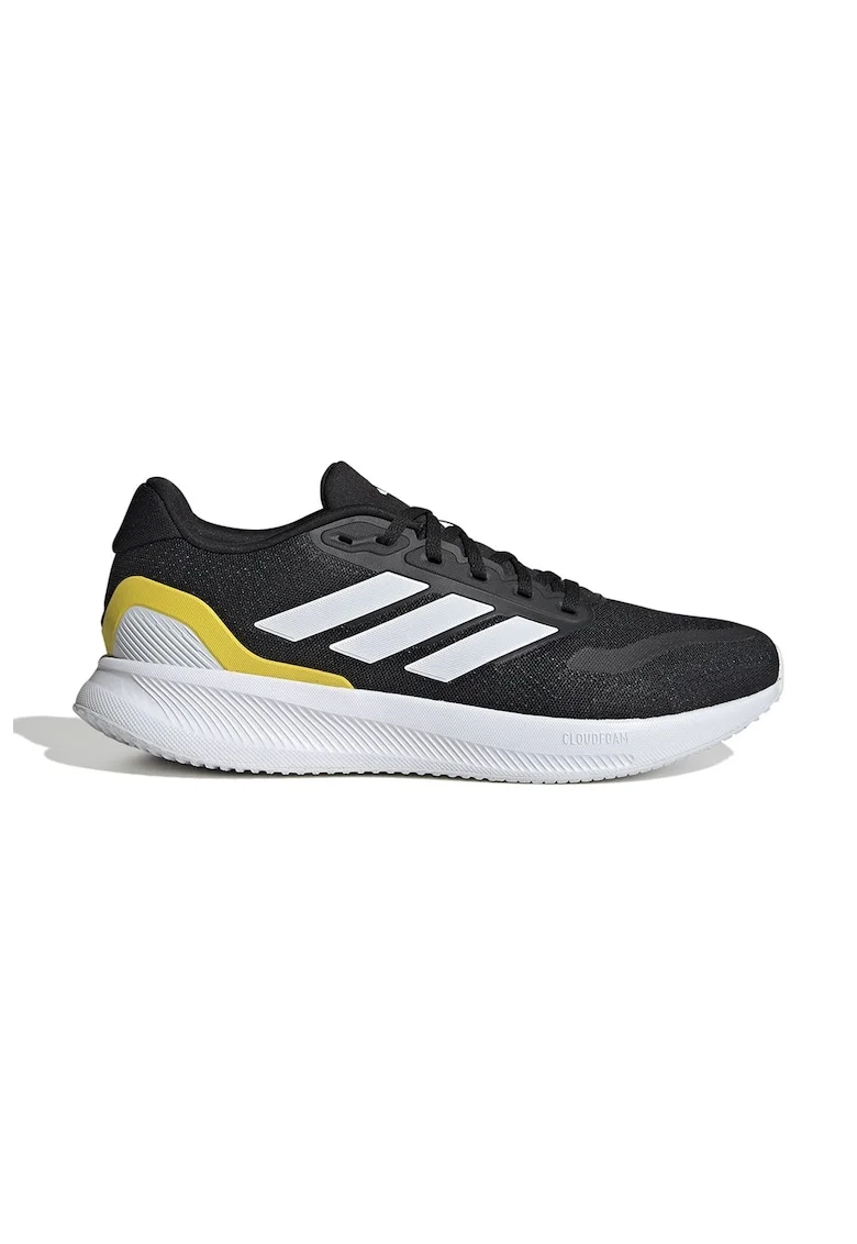Pantofi Runfalcon 5 pentru alergare, Alb/Negru/Galben