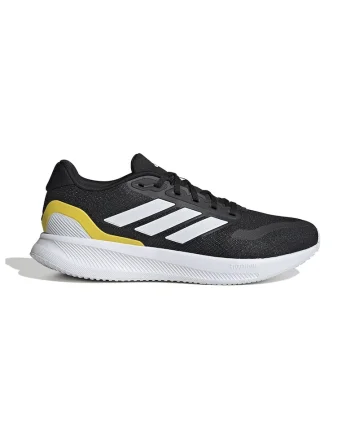 Pantofi Runfalcon 5 pentru alergare, Alb/Negru/Galben