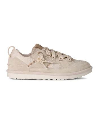 Pantofi sport din piele intoarsa si material textil Minimel, Bej deschis