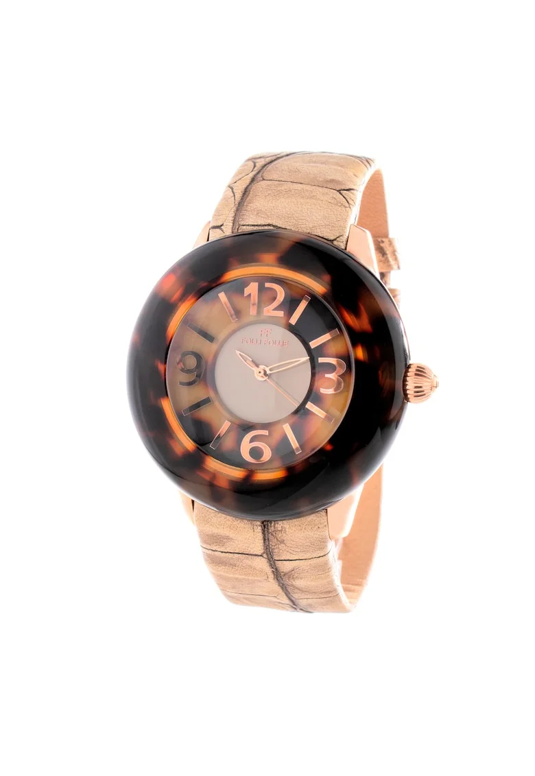 Ceas Dama,  Urban Spin, inox, piele, 45mm
