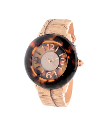 Ceas Dama,  Urban Spin, inox, piele, 45mm