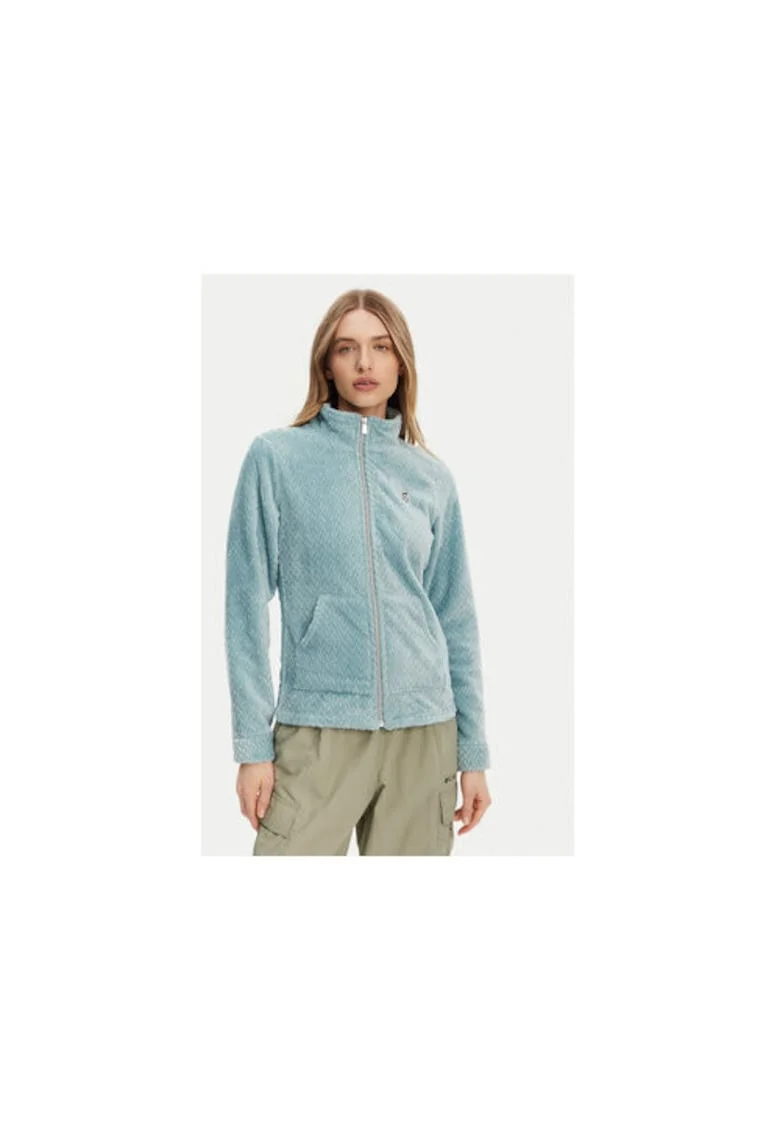 Jacheta sport dama,  albastru mineral, 100% poliester - 65499, Albastru