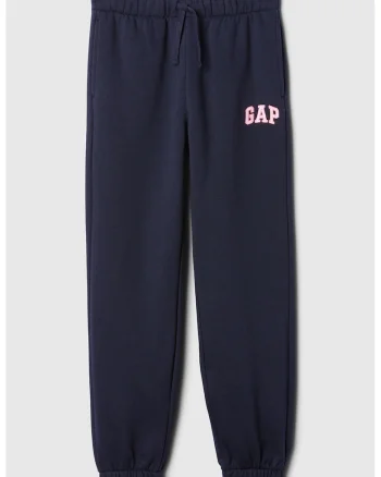 Pantaloni de trening cu croiala relaxed fit si talie ajustabila, Albastru ultramarin