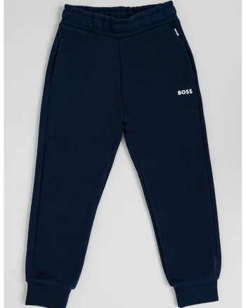 Pantaloni de trening conici cu buzunare, Bleumarin