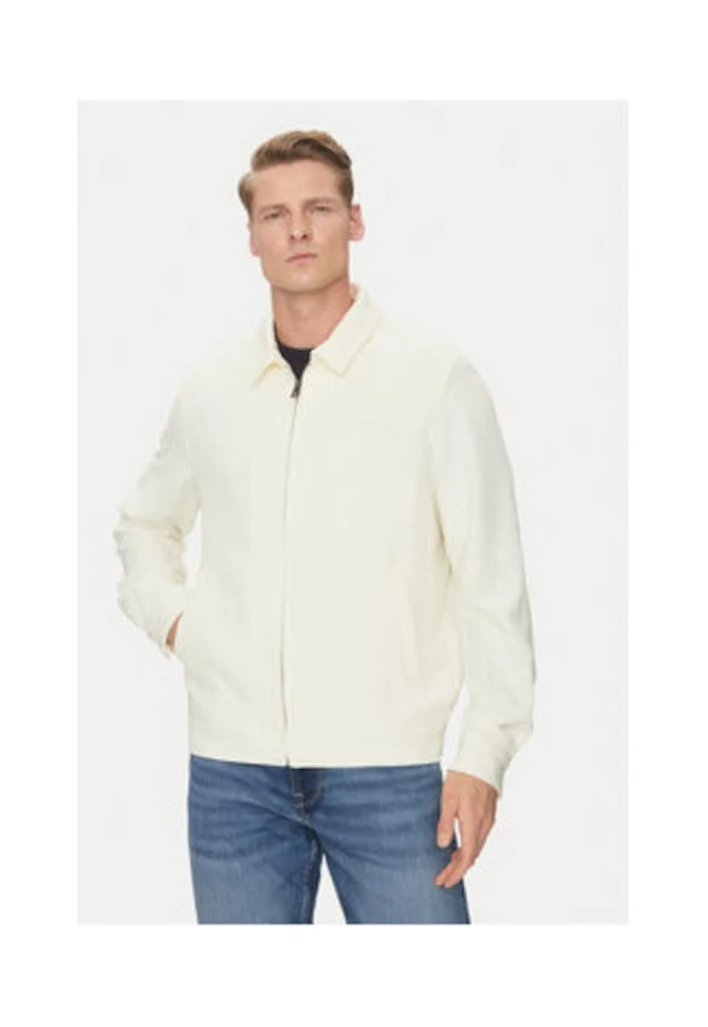 Jacheta  slim fit cu fermoar
