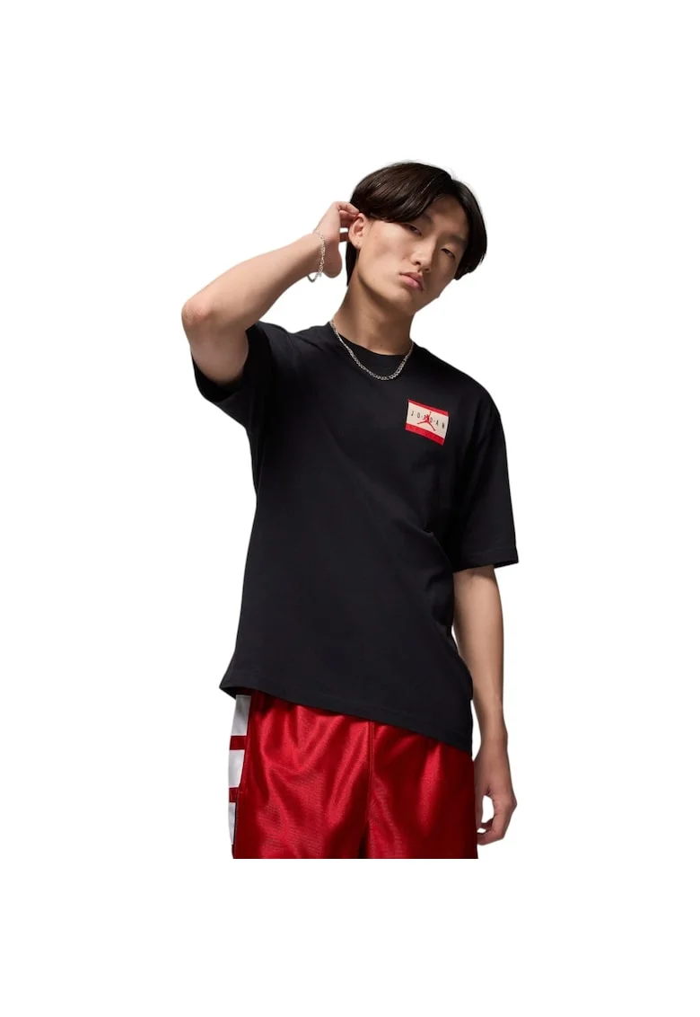 Tricou  Brand Authentic 49536, Negru