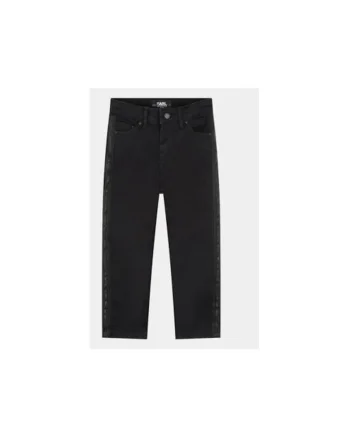 Blugi fete,  303040284, Bumbac, Negru, Negru