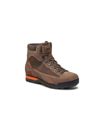 Bocanci trekking barbati  300176474, Piele naturala, Maro, Maro