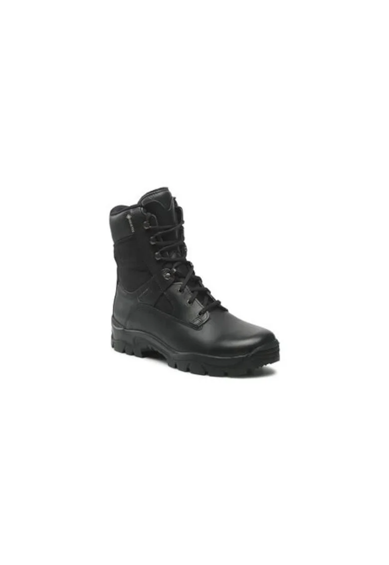 Bocanci trekking barbati  300989050, Piele naturala, Negru, Negru