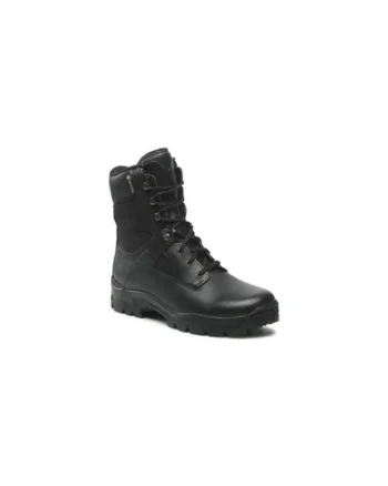 Bocanci trekking barbati  300989050, Piele naturala, Negru, Negru