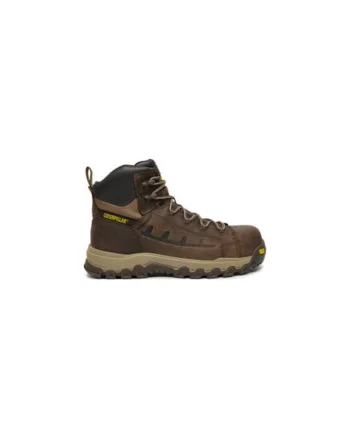 Bocanci de drumetie barbati  P726048, Piele naturala, Maro, Maro