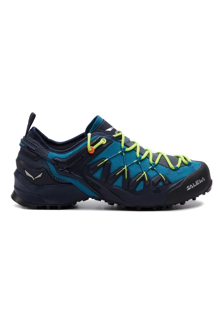 Bocanci trekking barbati  00-0000061346, Textil, Negru/Albastru, Negru/Albastru