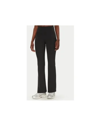 Colanti dama  4038RIB, Poliester reciclat, Negru, Negru