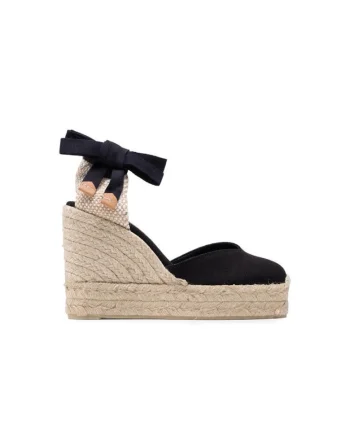 Espadrile dama  208361293, Textil, Negru, Negru