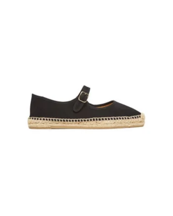 Espadrile dama  025551-100, Textil, Negru, Negru