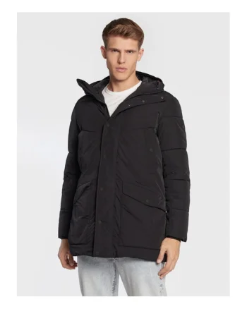 Geaca barbati,  301536475, Nylon, Negru, Negru