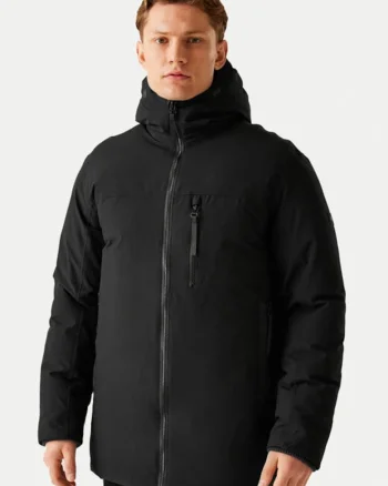 Geaca barbati,  304043291, Poliester, Negru, Negru