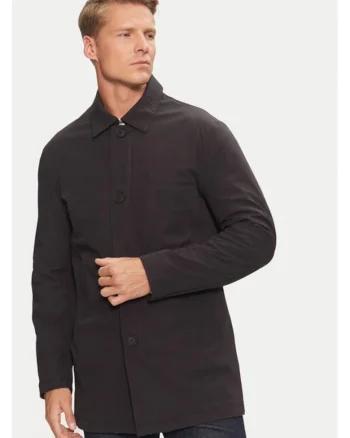 Geaca barbati,  303854911, Poliamida/Poliester/Elastan, Negru, Negru