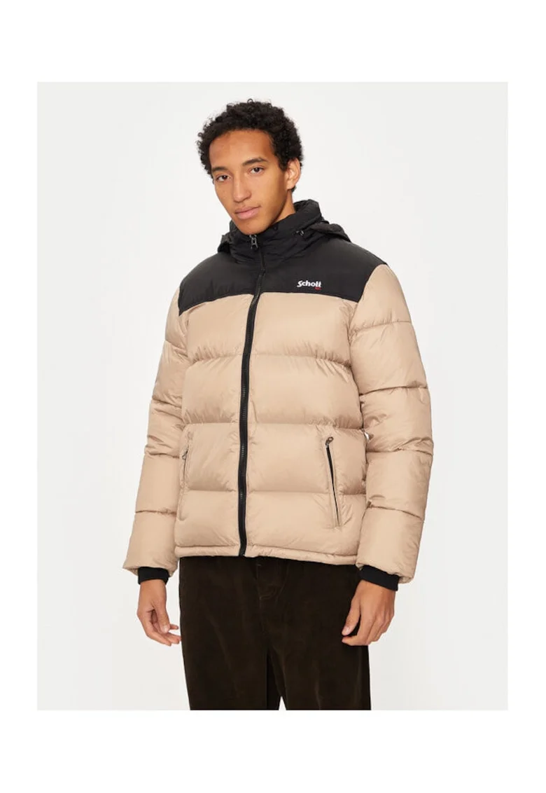 Geaca barbati,  304870057, Nylon, Bej, Bej