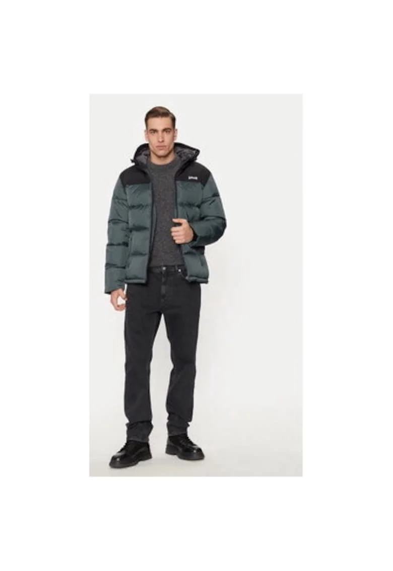 Geaca barbati,  304870071, Nylon, Verde, Verde