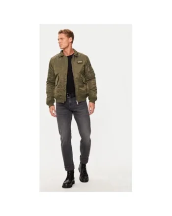 Geaca barbati,  304869174, Nylon, Verde, Verde