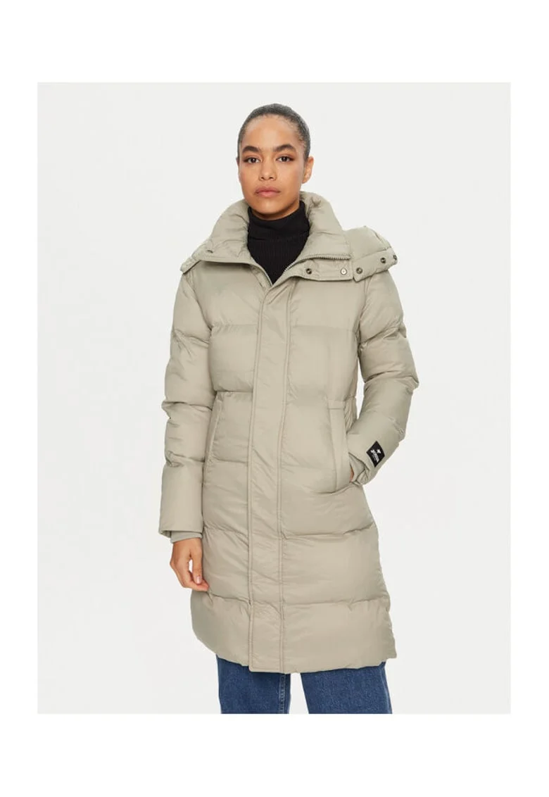 Geaca dama,  304176920, Nylon, Bej, Bej