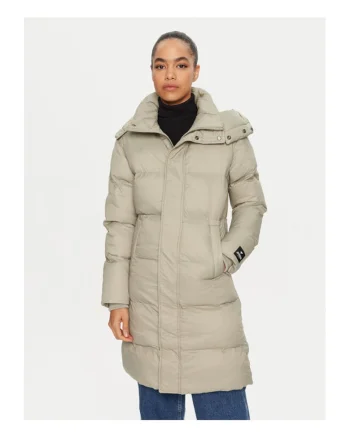 Geaca dama,  304176920, Nylon, Bej, Bej