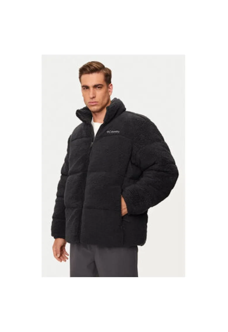 Geaca Barbati,  303981556, Poliester, Negru, Negru